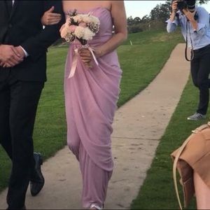 David’s bridal bridesmaid dress